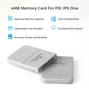 <span class=keywords><strong>Tarjetas</strong></span> <span class=keywords><strong>de</strong></span> Expansión <span class=keywords><strong>de</strong></span> Memoria Haute42 <span class=keywords><strong>de</strong></span> 4MB, Aptas para Consolas <span class=keywords><strong>de</strong></span> Juegos PS1, Tarjeta <span class=keywords><strong>de</strong></span> Memoria para Guardar Partidas - Product Image 6