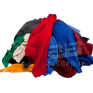 Recycled Good absorbent wholesale cotton rags export color mixed 100% cotton rags industrial cotton wiping rags for cleaning