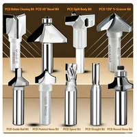 Outils de coupe pour le travail du bois YUFU Diamond, manches de 1/4 et 1/2 pouce, fraises conventionnelles personnalisables ODM/OEM, fraise à queue de pie 14