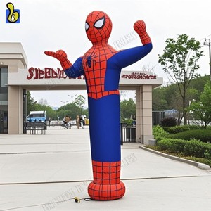 Gonfiabile a Forma di Spider-Man con Mano Salutante per Decorazioni di Feste a Tema - Product Image 4