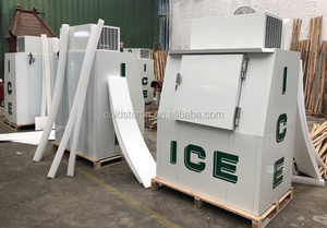 Extérieur Commercial de stockage de glace en sac congélateur, ventilateur de refroidissement glaçons congélateur - Product Image 3