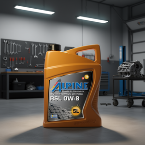 Huile moteur automobile haute performance Alpine RSL 0W-8 5L Fabriqué en Allemagne Approuvé pour les véhicules hybrides - Product Image 2