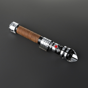 Sabre laser <span class=keywords><strong>XENO</strong></span> 4.0 Proffie avec poignée métallique recouverte de cuir, mouvement fluide, 34 jeux de sons, épée laser robuste pour duels, jouet sabre laser - Product Image 4