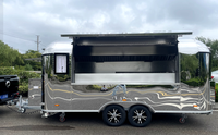 Nouveau camion de restauration mobile pour café, burgers, sandwichs, frites, équipement de cuisine complet pour restaurant de rue