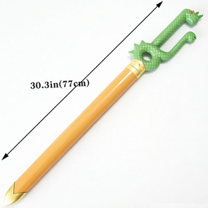 <span class=keywords><strong>Espada</strong></span> Rotada de <span class=keywords><strong>Meliodas</strong></span> de los Siete Pecados Capitales, 77 cm, Mango de Dragón Lostvayne, Accesorio de Cosplay con Funda Dorada - Product Image 2