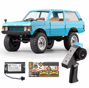 รถบังคับวิทยุ 2.4g SJY-MN168 1/12 รุ่น Range Rover ขนาดเท่าของจริง พร้อมเล่น (RTR) ขับเคลื่อน 4 ล้อ สำหรับปีนป่าย เหมาะสำหรับเด็กและผู้ปกครอง เล่นกลางแจ้ง ใช้เป็นของขวัญได้ - Product Image 5