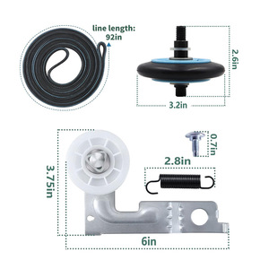 Washing Machine <b>Wheel</b> Kit 6602-001655+DC97-16782A+DC93-00634ADC61-01215B Durable Easy Installation Household Use - Product Image 5