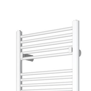 Sèche-serviettes de salle de bain en acier doux contrôlé par WiFi, moderne et intelligent Avonflow, avec ventilateur chauffant pour hôtel et appartement - Product Image 4