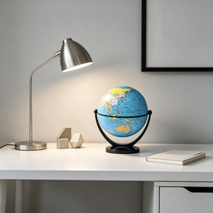 Mini Globo Terráqueo <span class=keywords><strong>de</strong></span> 10 cm, <span class=keywords><strong>Mapa</strong></span> <span class=keywords><strong>de</strong></span> PVC Azul, Base Giratoria <span class=keywords><strong>de</strong></span> ABS, Educativo, para Escritorio, en Caja <span class=keywords><strong>de</strong></span> Regalo Pequeña para Estudiantes y Niños - Product Image 6