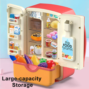 Vente en gros de mini glaçons à pulvérisation électrique rose Réfrigérateur Ensemble de jeu Appareils de <span class=keywords><strong>cuisine</strong></span> Jouet pour enfants Cadeau pour filles et garçons - Product Image 3