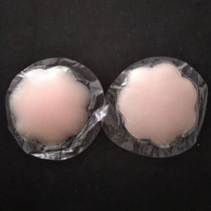 Couvre-mamelon en silicone réutilisable femmes soutien-gorge autocollant poitrine pétale sans bretelles soutien-gorge de levage Invisible Boob bande coussinets poitrine Pasties - Product Image 3