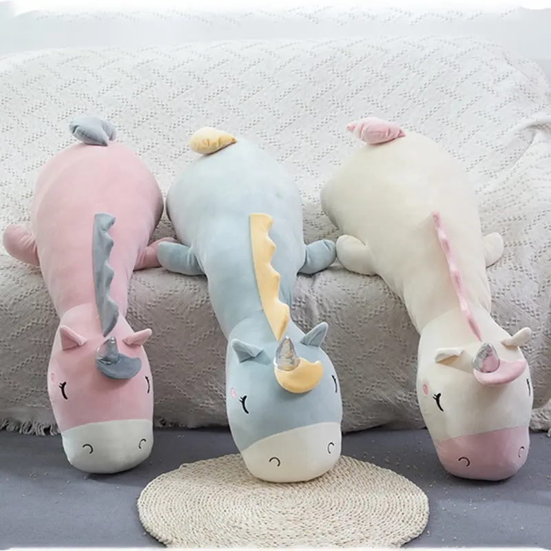 For Sale 70Cm 95Cm 120Cm Soft PP Cotton Animals Pillow Plush Unicorn Stuffed Toy