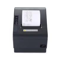 JP80H Printer Usb otomatis, pemotong otomatis 3 inci Usb gigi biru hitam, Printer Pos 80mm, Printer termal tanda terima