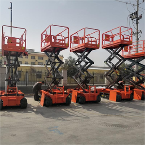 Plataforma de Trabajo Elevadora de Tijera Hidráulica Móvil sobre Orugas para Operaciones en Terrenos Irregulares - Product Image 6