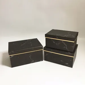 European Style Wedding Gift Box Marble Ins Style Large With Hand Bridesmaid Return Gift box Birthday Gift Box