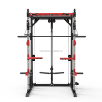 Máquina de herrería multifuncional personalizable, estante de sentadillas para gimnasio, máquina de cable de fitness, uso para DY-7008 en casa