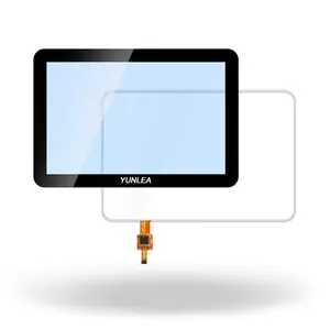 AR vetro piccolo pannello Touch Screen da 5 pollici con proiezione industriale capacitivo PCAP Touchscreen I2C 5 punti guanto Touch