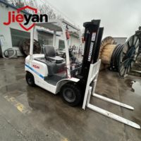 Chariot élévateur diesel japonais d'occasion TCM 1,5 tonne, petit chariot élévateur à moteur diesel à combustion interne, maintenant disponible – Vente chaude