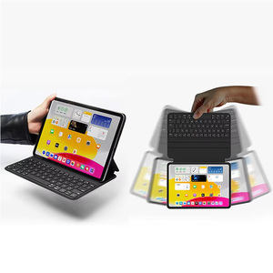 เคสคีย์บอร์ดไร้สาย Laudtec F16 สำหรับ Ipad Pro และ Ipad Air ดีไซน์น้ำหนักเบา 430 กรัม พร้อมเปลือกป้องกันน้ำมัน - Product Image 1