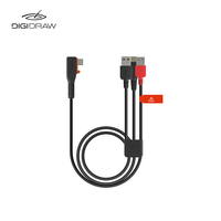 Câble de charge pour stylet numérique DigiDraw, noir, port de charge DC pour tablette graphique, moniteur
