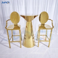 Vente en gros d'usine de tabourets de bar pour cuisine et restaurant chaises hautes tabouret moderne de luxe ensemble tables et chaises de bar