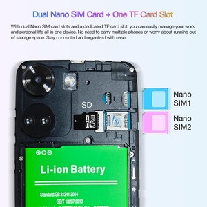 Teléfono Inteligente Android Versión C20 Pro, Red 3G, Pantalla de 6.49 Pulgadas, 2GB de RAM, 16GB de ROM, Reconocimiento Facial, Batería de 2800mAh - Product Image 2