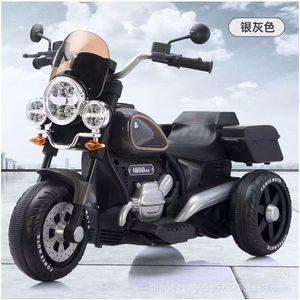 Children Electric Motorcycle Battery Powered Rechargeable Remote Control Dual Drive Toy For Kids 2-4 Years Blue - Product Image 3