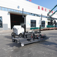 Machine de nivellement automatique laser à béton haute performance Jiubang Shandong, moteur 22,8 kW, épandeur de construction 1000 kg