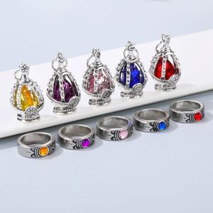 Oferta Especial: Set de Collar y Anillo de 5 Estilos Sakura Kyoko Tomoe <span class=keywords><strong>Mami</strong></span>, Accesorios de Cosplay de Anime, Regalos de Moda - Product Image 1