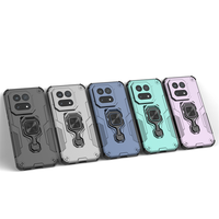 Pour VIVO T5 Pro/IQOO Z11x/V70 FE Étui de téléphone résistant aux chocs en TPU+PC, coque arrière rigide anti-rayures + protection souple du pare-chocs