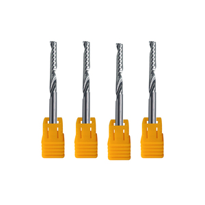 Aluminum Process Woodworking Engraving Cutter Single Flute Solid Carbide <strong>End</strong> <strong>Mill</strong> - Product Image 2