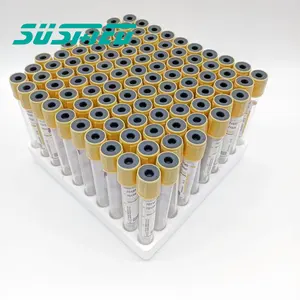 Sterile gel clot activator SST vacuum blood sample collection tube for hospital