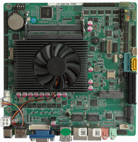 6COM 8USB Celeron/Core I3 I5 7200U 2 * DDR4 Dual Lan Mini industri ITX Motherboard mendukung Mini Pcie