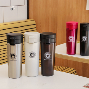 แก้วน้ำสแตนเลสสุญญากาศสองชั้นแบบพกพา ทนทาน สำหรับกาแฟ - Product Image 2