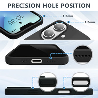 Coque de téléphone en silicone au design personnalisé pour iPhone 16 Plus Pro Max, étui pour tous modèles, vente en gros