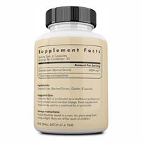 Capsules de foie de bœuf séché nourri à l'herbe – Compléments énergétiques pour adultes – Capsules de foie de bœuf en poudre