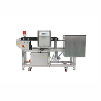 Détecteur de métaux intelligent haut de gamme pour l'industrie alimentaire YWANTEST YW-818, en acier inoxydable 304, indice de protection IP55, sensibilité réglable, garantie 1 an