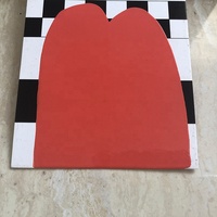 Peinture automobile rouge 2K de haute qualité pour la réparation de voitures