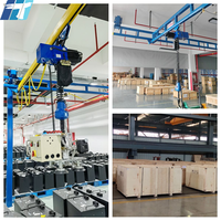 Palans électriques à chaîne à fréquence variable D2, capacité de levage 500 kg 1 tonne, dispositif d'équilibrage servo intelligent à commande à distance suspendue