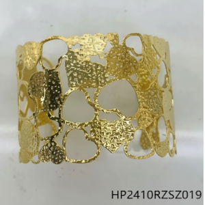 Set di gioielli eleganti Vintage da donna accessori di moda placcati in oro 24K - Product Image 1