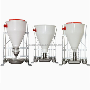 Mangeoire et abreuvoir automatiques en plastique de 80 kg <span class=keywords><strong>pour</strong></span> porcs d'engraissement, mangeoire à sec en acier inoxydable <span class=keywords><strong>pour</strong></span> porcs de grande taille - Product Image 1