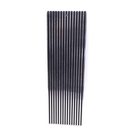 Petit dissipateur thermique en aluminium pour plaque de circuit imprimé, petit dissipateur thermique noir anodisé avec coussin thermique et vis installées