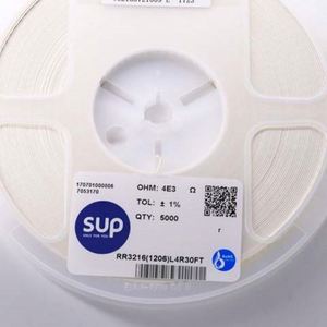 Manufacturer Direct RR3216 1206L4R30FT 1206 3216 Resistors Chip Resistors SMD Resistors 4.3ohm 1% 1/4W Thick Film Resistor - Product Image 1