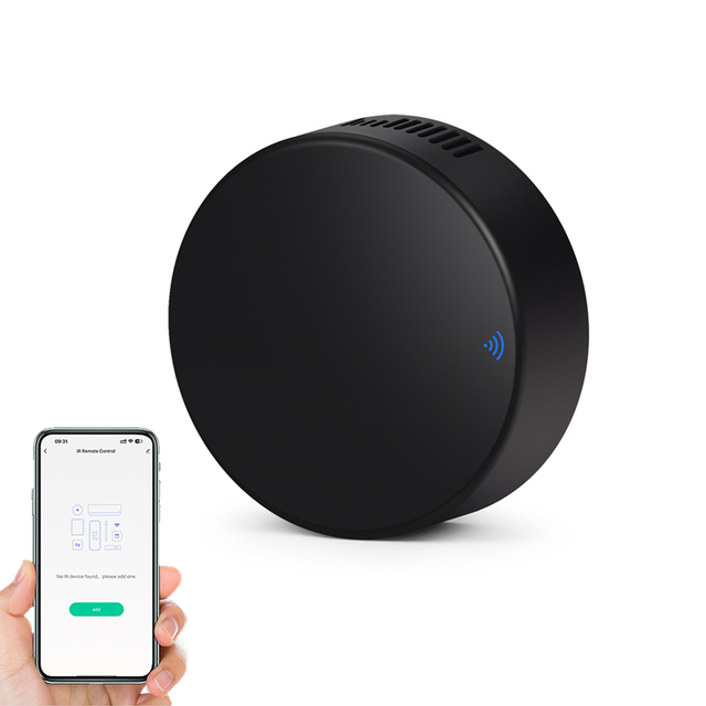 2025 Home Voice Control Tuya WIFI WIFI IR+RF 2 In1 Universal Remote Control Smart Life APP Universal Infrared Controller