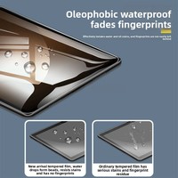 Protecteur d'écran en verre trempé HD Clear 9H pour Pad Mini 8,8 pouces avec revêtement anti-empreintes digitales, toucher lisse, 2.5D Radian