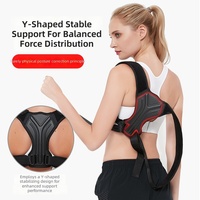 Ceinture Correctrice de Posture Respirante Invisible pour Hommes et Femmes, Soutien de l'Alignement de la Colonne Vertébrale pour la Posture Assise