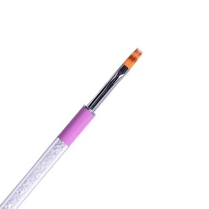 1 pinceau ombré pour ongles, stylo de peinture dégradée pour gel UV, manche en strass, outils de manucure et nail art - Product Image 2
