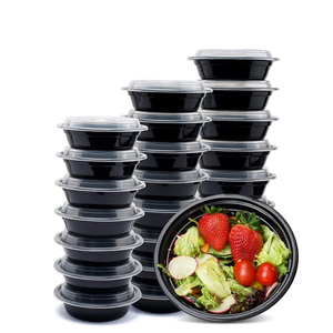 16Oz 24Oz 28Oz 32Oz Packaging Take Away Food Container Food Grade PP Disposable <b>Plastic</b> Lunch <b>Box</b> Meal Prep With Lid - Product Image 1