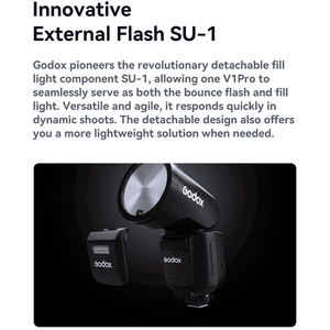 Flash <span class=keywords><strong>Godox</strong></span> V1Pro N <span class=keywords><strong>V1</strong></span> Pro TTL de Iones de Litio, Flash Profesional de Cabeza Redonda para Cámara, Transmisión Inalámbrica, para <span class=keywords><strong>NIKON</strong></span> - Product Image 6