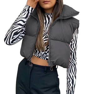 Gilet donna Gilet corto P3535-fashion Outwear Gilet - Product Image 6